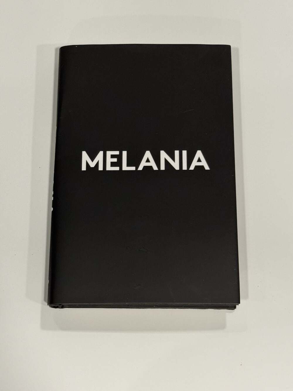 Melania by Melania Trump Hardcover Book